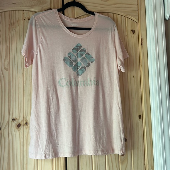 Columbia Tops - Columbia Pink Short Sleeve Tee Shirt Size XL